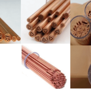 Tubo de cobre multicanal