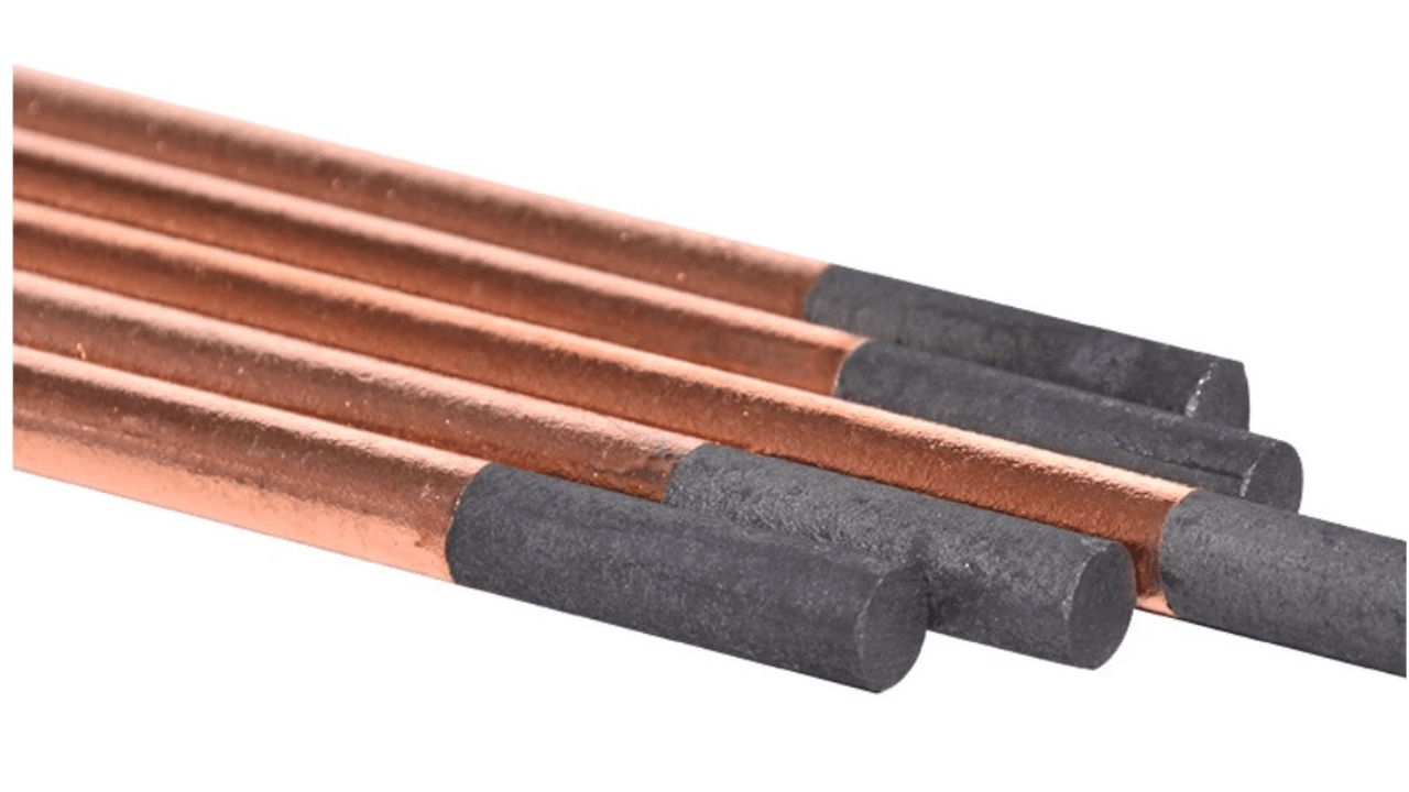 Comparativa de electrodos EDM: cobre, cobre-tungsteno y grafito